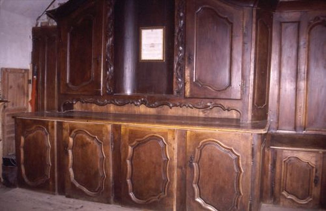 meuble de sacristie - © Ministère de la Culture (France), Conservation des antiquités et des objets d’art de l'Ariège – Tous droits réservés 