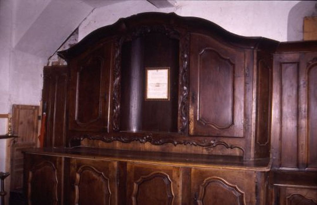 meuble de sacristie - © Ministère de la Culture (France), Conservation des antiquités et des objets d’art de l'Ariège – Tous droits réservés 