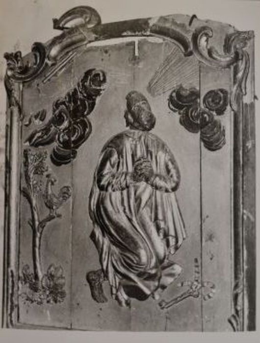 bas-relief : Repentir de Saint Pierre - © Ministère de la Culture (France), Conservation des antiquités et des objets d’art de l'Ariège – Tous droits réservés 