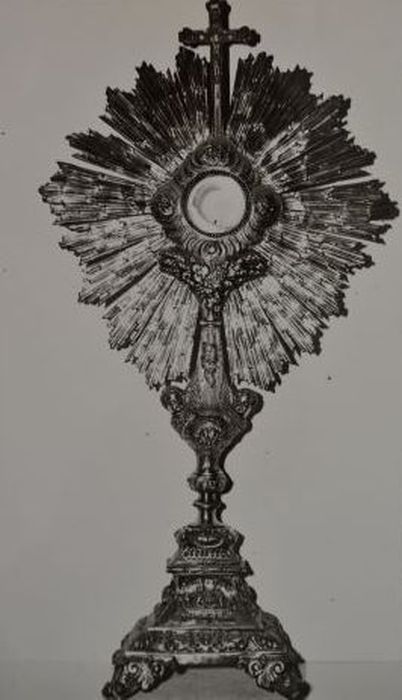 ostensoir - © Ministère de la Culture (France), Conservation des antiquités et des objets d’art de l'Ariège – Tous droits réservés