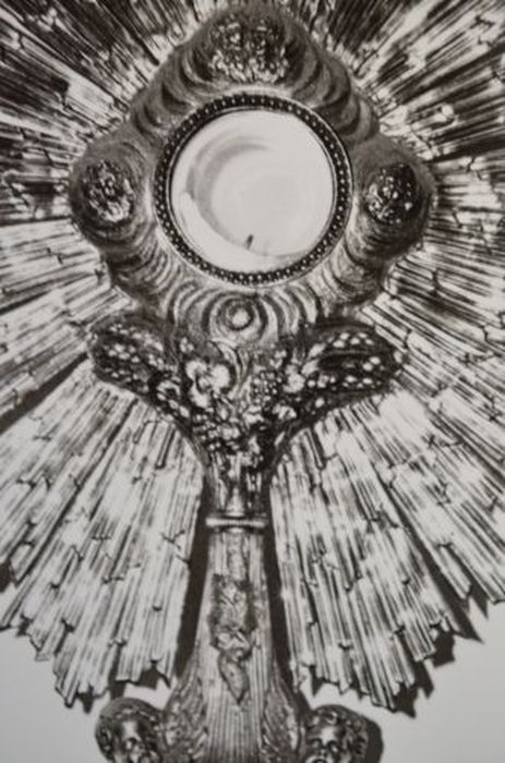 ostensoir, détail - © Ministère de la Culture (France), Conservation des antiquités et des objets d’art de l'Ariège – Tous droits réservés 