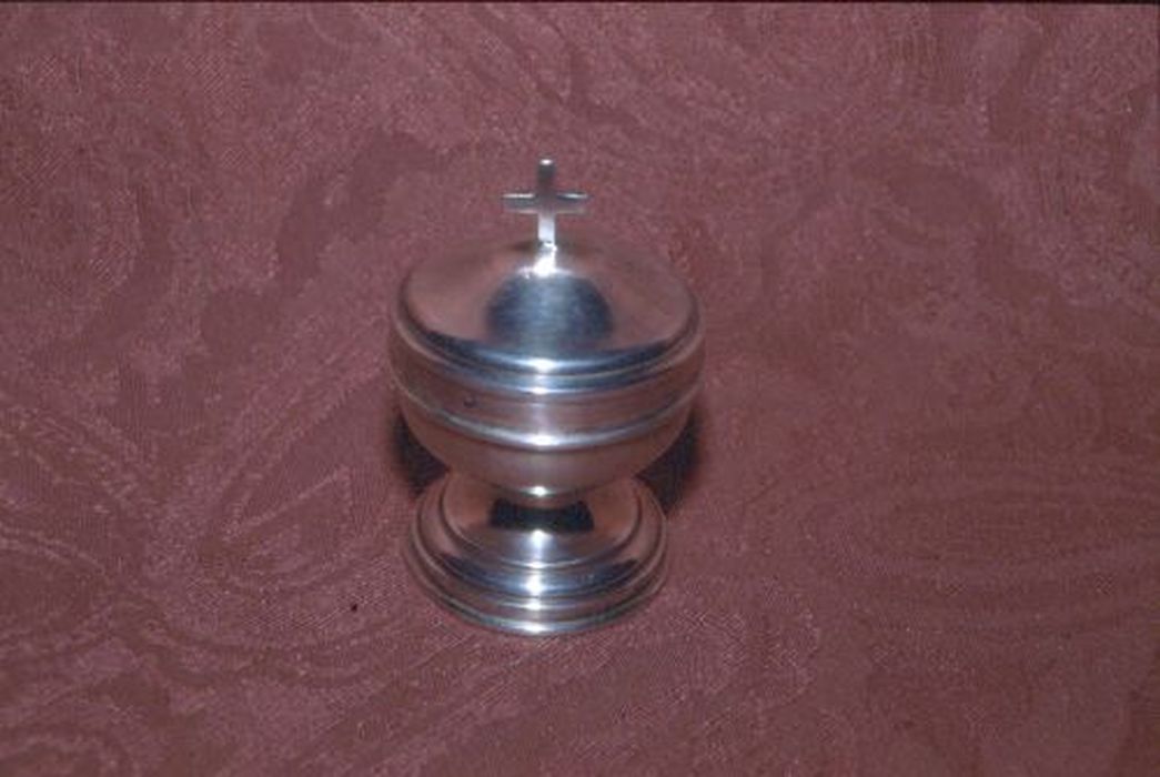 ciboire des malades - © Ministère de la Culture (France), Conservation des antiquités et des objets d’art de l'Ariège – Tous droits réservés
