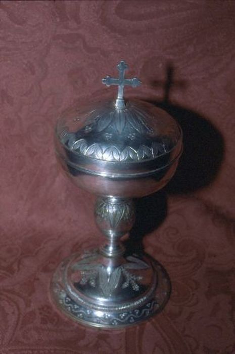 ciboire - © Ministère de la Culture (France), Conservation des antiquités et des objets d’art de l'Ariège – Tous droits réservés