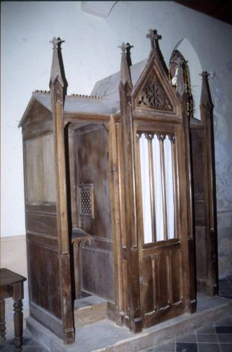 confessionnal - © Ministère de la Culture (France), Conservation des antiquités et des objets d’art de l'Ariège – Tous droits réservés
