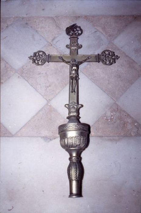 croix de procession - © Ministère de la Culture (France), Conservation des antiquités et des objets d’art de l'Ariège – Tous droits réservés