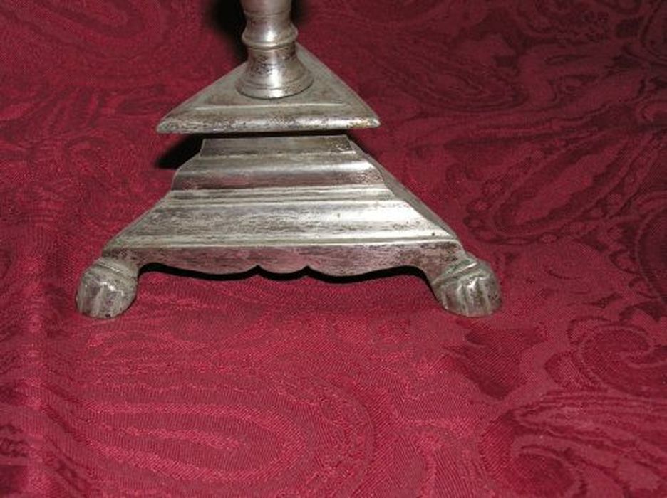 chandelier d'autel, détail - © Ministère de la Culture (France), Conservation des antiquités et des objets d’art de l'Ariège – Tous droits réservés 