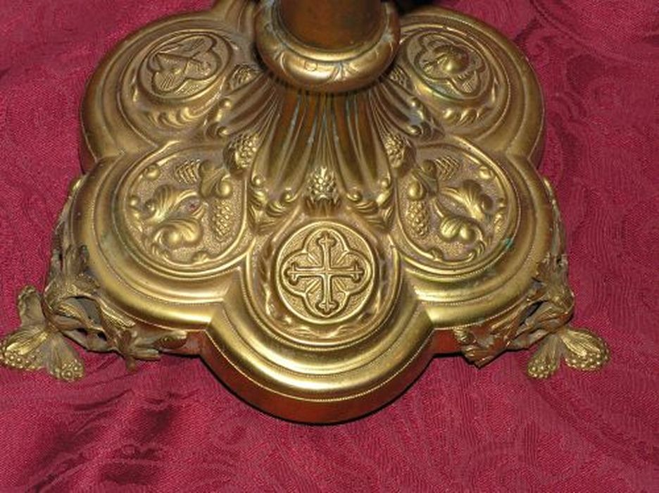 ostensoir, détail