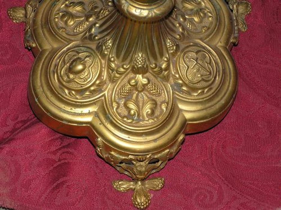 ostensoir, détail