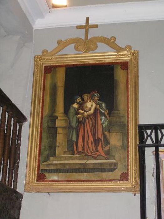 chemin de croix, détail d’une station - © Ministère de la Culture (France), Conservation des antiquités et des objets d’art de l'Ariège – Tous droits réservés 
