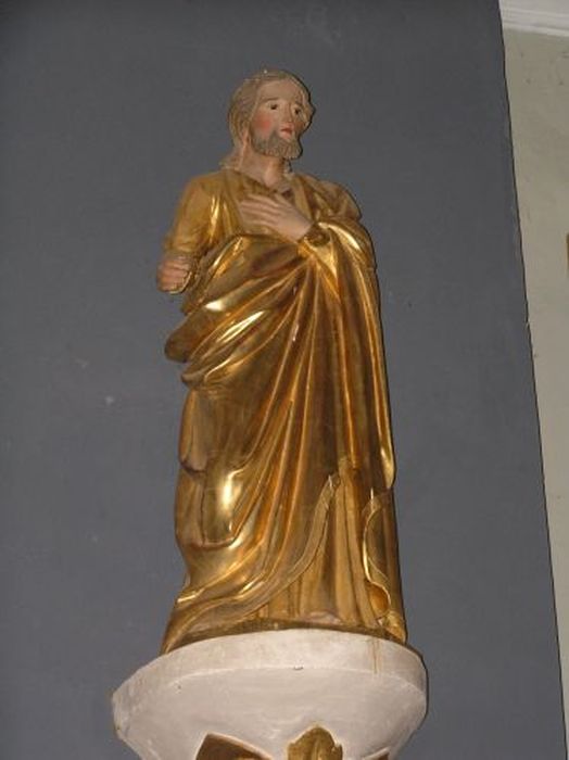 statue : Saint Joseph - © Ministère de la Culture (France), Conservation des antiquités et des objets d’art de l'Ariège – Tous droits réservés 