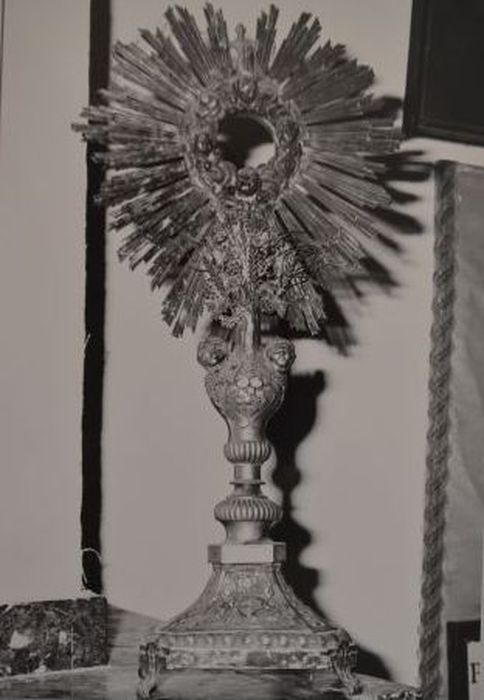 ostensoir - © Ministère de la Culture (France), Conservation des antiquités et des objets d’art de l'Ariège – Tous droits réservés
