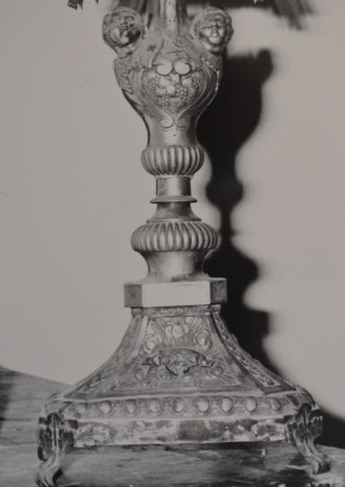 ostensoir, détail - © Ministère de la Culture (France), Conservation des antiquités et des objets d’art de l'Ariège – Tous droits réservés 