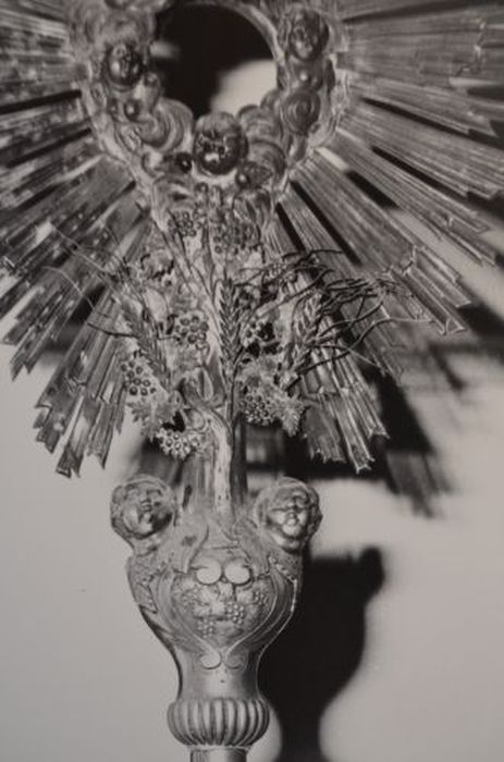 ostensoir, détail - © Ministère de la Culture (France), Conservation des antiquités et des objets d’art de l'Ariège – Tous droits réservés 