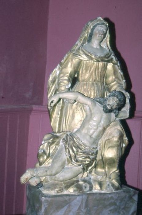 groupe sculpté : Vierge de Pitié