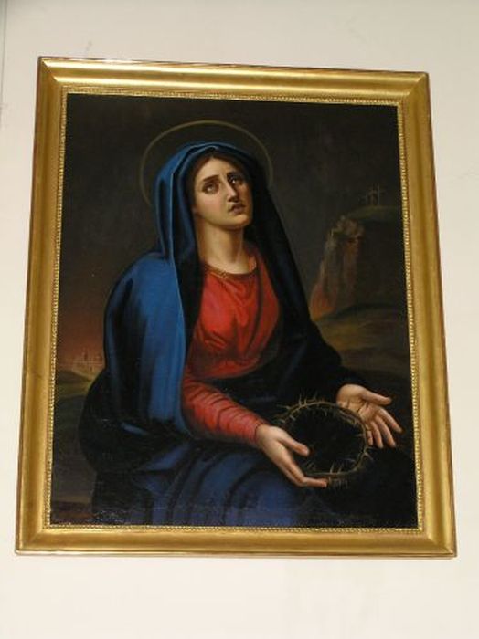 tableau : Sainte Catherine de Sienne dite autrefois Sainte Lucie