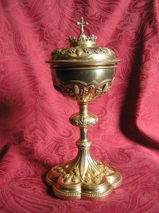 ciboire - © Ministère de la Culture (France), Conservation des antiquités et des objets d’art de l'Ariège – Tous droits réservés