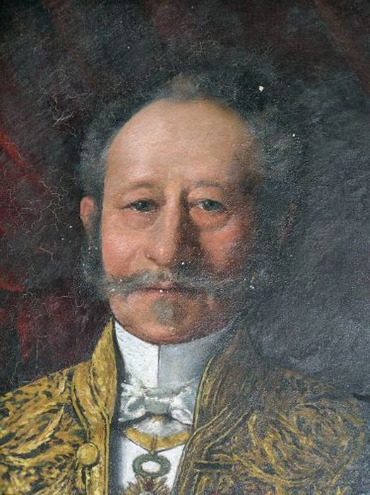 tableau : Portrait du baron Cyprien Emmanuel Marie de Bellissen, détail - © Ministère de la Culture (France), Conservation des antiquités et des objets d’art de l'Ariège – Tous droits réservés 