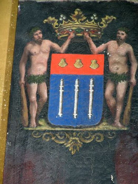 tableau : Portrait du baron Cyprien Emmanuel Marie de Bellissen, détail - © Ministère de la Culture (France), Conservation des antiquités et des objets d’art de l'Ariège – Tous droits réservés 