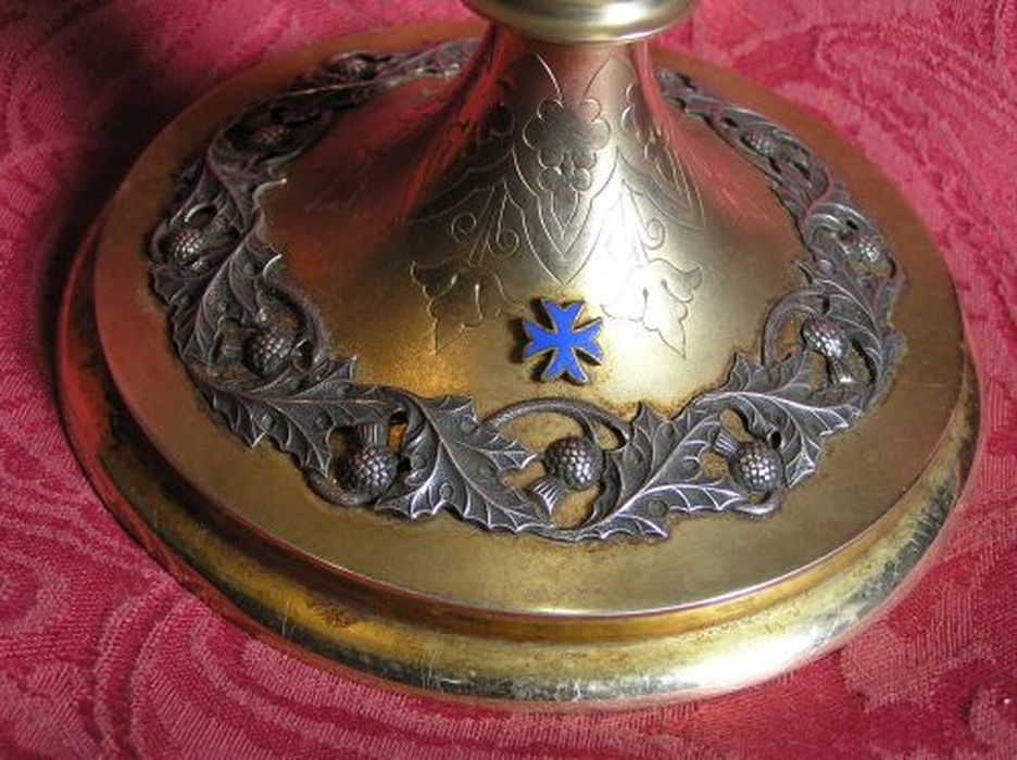 calice, détail - © Ministère de la Culture (France), Conservation des antiquités et des objets d’art de l'Ariège – Tous droits réservés 