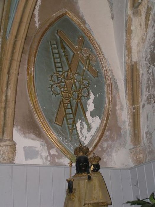 relief méplat : Trophées de la chapelle de Saint-Joseph - © Ministère de la Culture (France), Conservation des antiquités et des objets d’art de l'Ariège – Tous droits réservés 