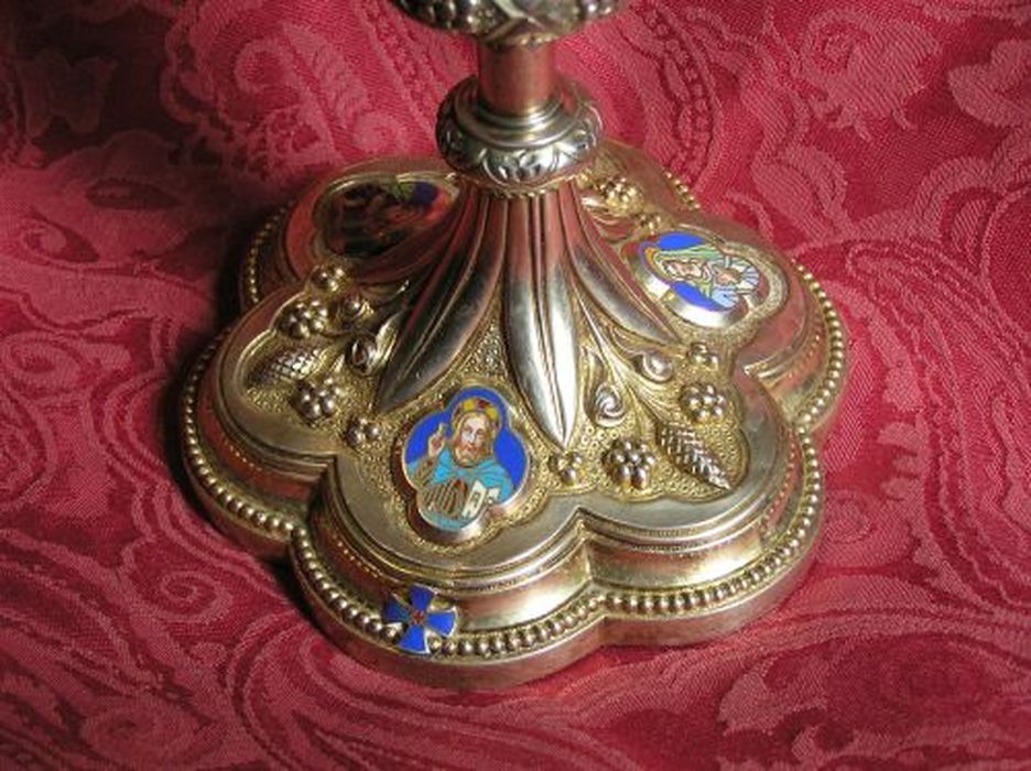calice, détail - © Ministère de la Culture (France), Conservation des antiquités et des objets d’art de l'Ariège – Tous droits réservés 