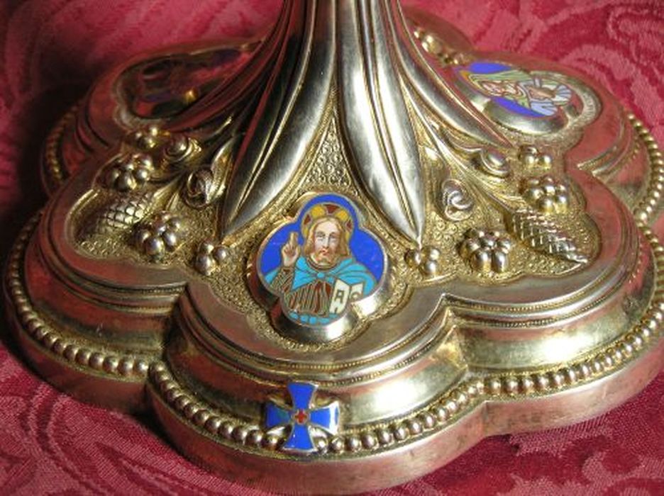 calice, détail - © Ministère de la Culture (France), Conservation des antiquités et des objets d’art de l'Ariège – Tous droits réservés 