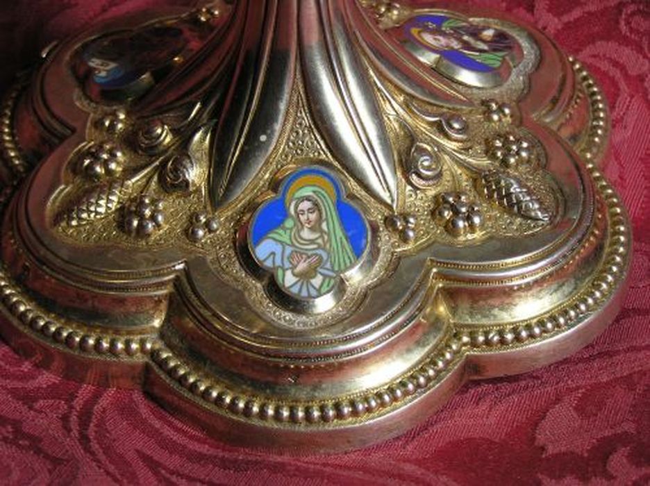 calice, détail - © Ministère de la Culture (France), Conservation des antiquités et des objets d’art de l'Ariège – Tous droits réservés 