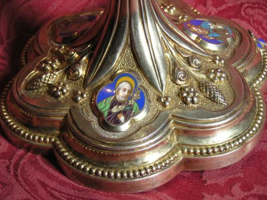calice, détail - © Ministère de la Culture (France), Conservation des antiquités et des objets d’art de l'Ariège – Tous droits réservés 