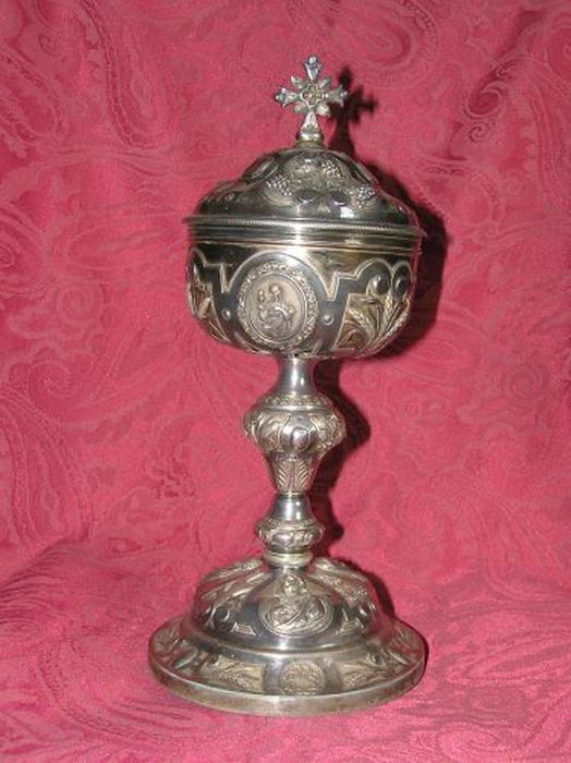 ciboire - © Ministère de la Culture (France), Conservation des antiquités et des objets d’art de l'Ariège – Tous droits réservés