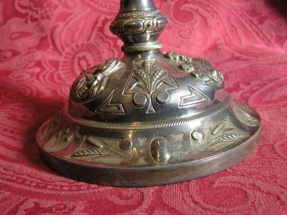 ciboire, détail - © Ministère de la Culture (France), Conservation des antiquités et des objets d’art de l'Ariège – Tous droits réservés 