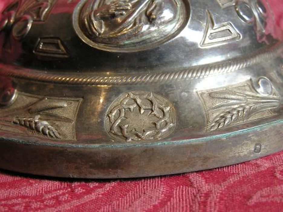 ciboire, détail - © Ministère de la Culture (France), Conservation des antiquités et des objets d’art de l'Ariège – Tous droits réservés 