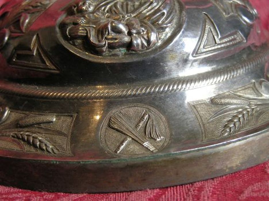 ciboire, détail - © Ministère de la Culture (France), Conservation des antiquités et des objets d’art de l'Ariège – Tous droits réservés 