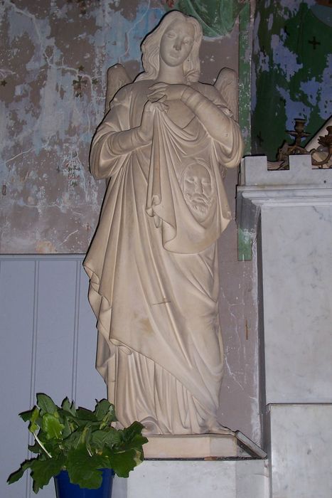 statue : Ange - © Ministère de la Culture (France), Conservation des antiquités et des objets d’art de l'Ariège – Tous droits réservés 