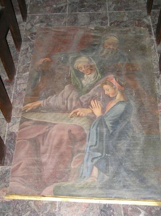 tableau : Education de la Vierge (l’)