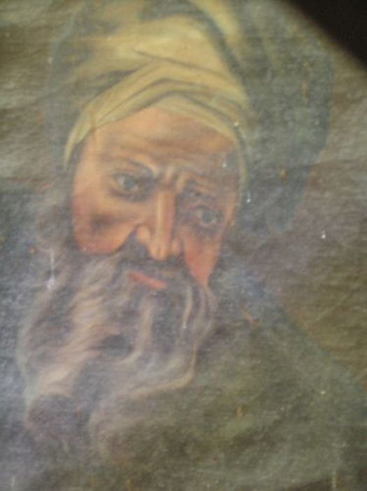 tableau : Education de la Vierge (l’), détail