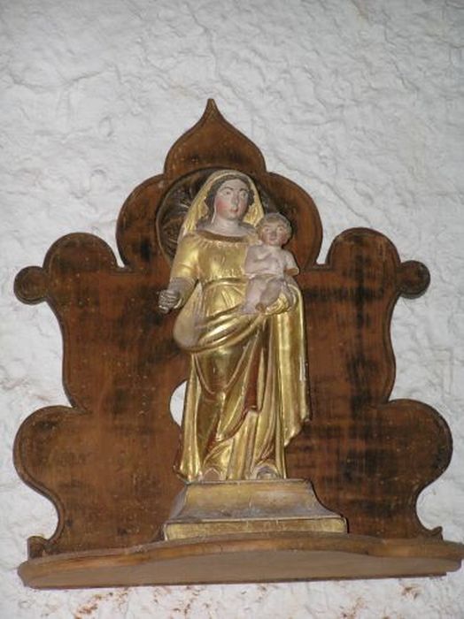 statue (statuette) : Vierge à l'Enfant