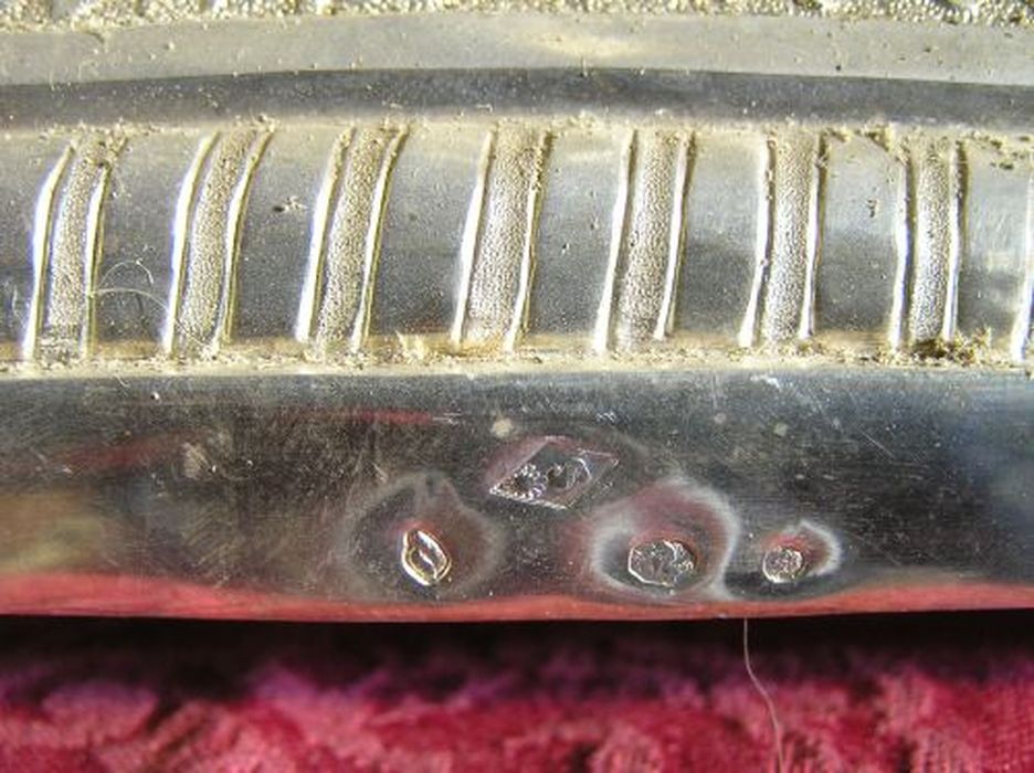 ostensoir, détail des poinçons