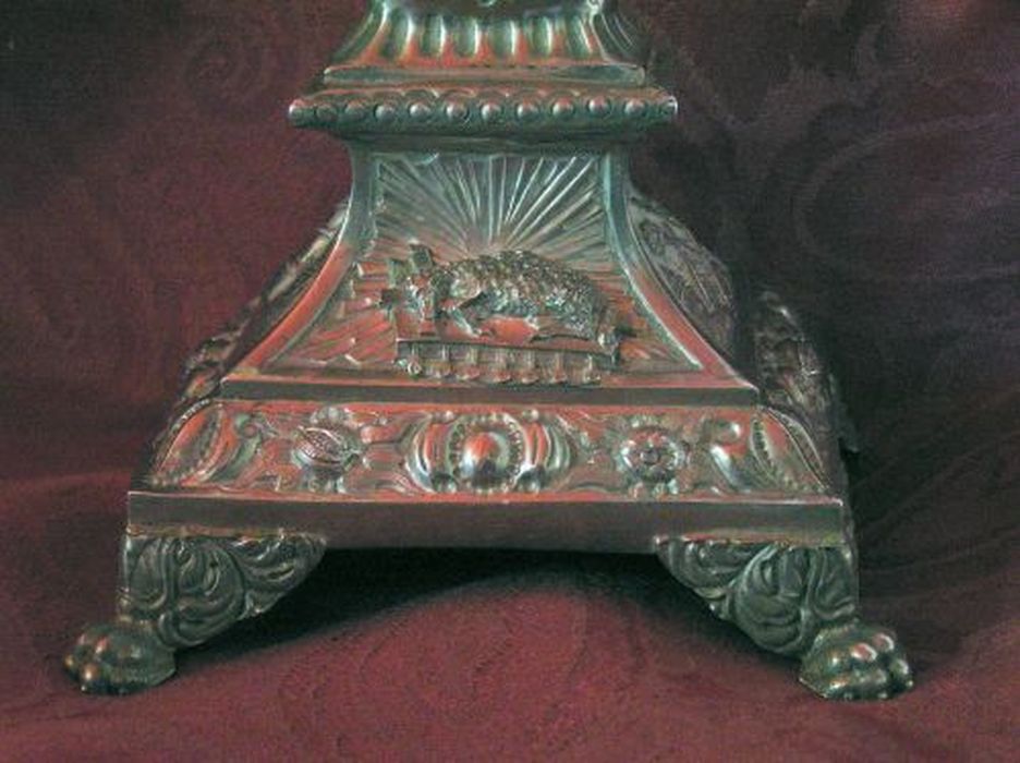 croix d'autel, détail