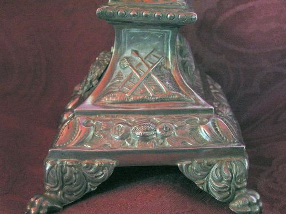 croix d'autel, détail