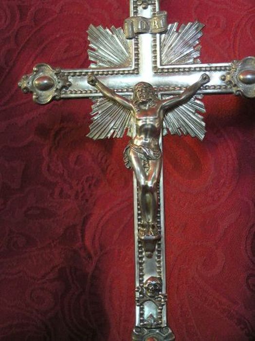 croix d'autel, détail