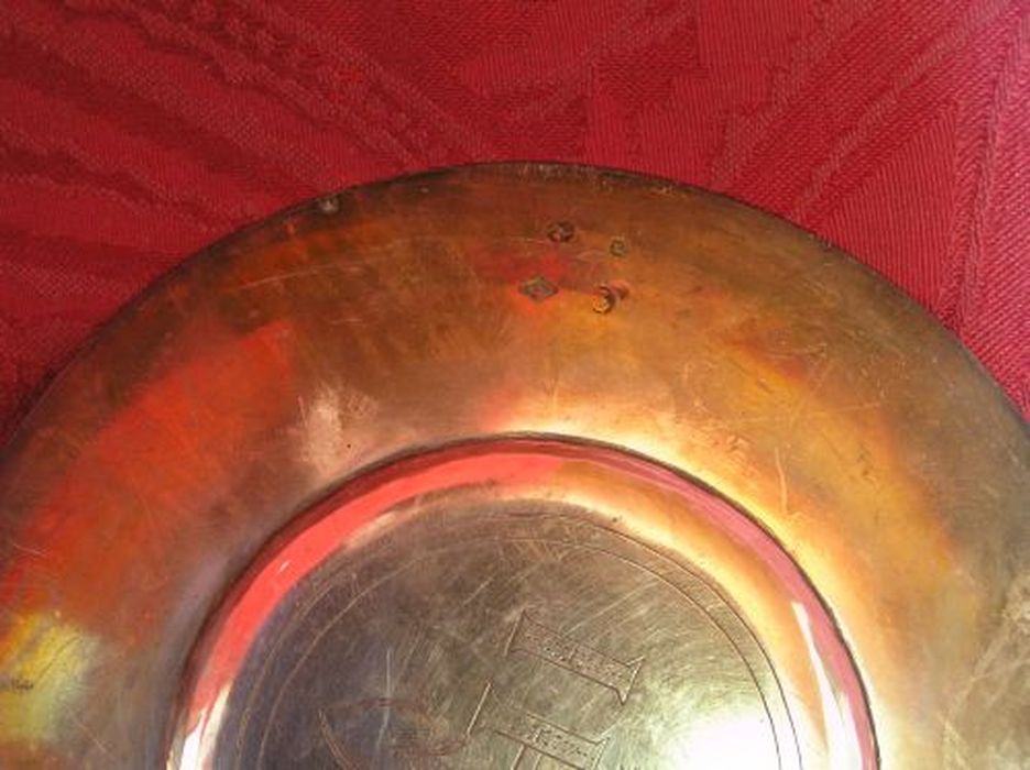 patène, détail des poinçons