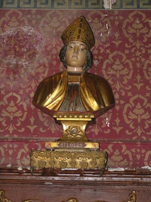 buste-reliquaire : Saint Louis de Toulouse - © Ministère de la Culture (France), Conservation des antiquités et des objets d’art de l'Ariège – Tous droits réservés