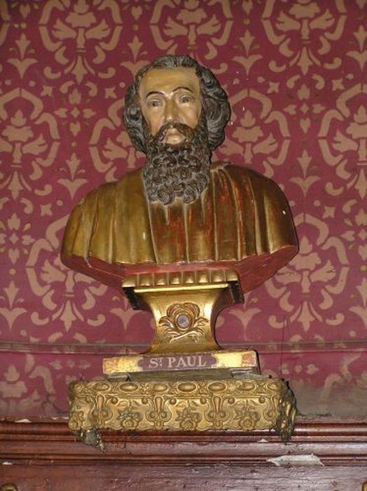 buste-reliquaire : Saint Paul - © Ministère de la Culture (France), Conservation des antiquités et des objets d’art de l'Ariège – Tous droits réservés