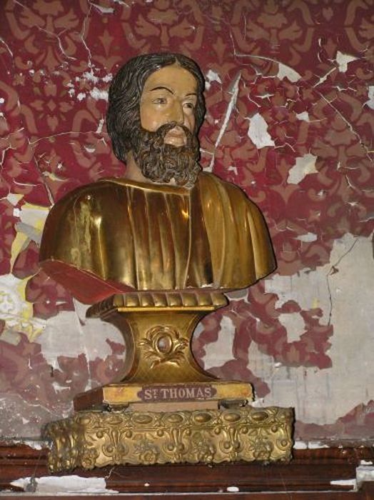 buste-reliquaire : Saint Thomas - © Ministère de la Culture (France), Conservation des antiquités et des objets d’art de l'Ariège – Tous droits réservés