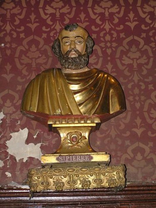 buste-reliquaire : Saint Pierre - © Ministère de la Culture (France), Conservation des antiquités et des objets d’art de l'Ariège – Tous droits réservés
