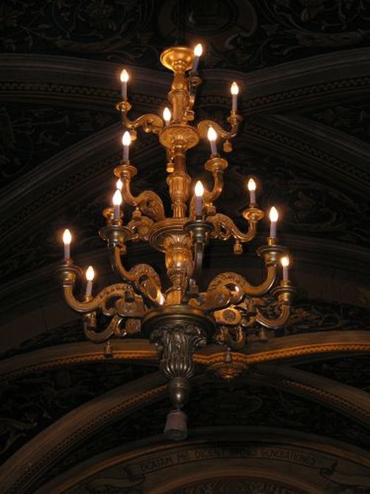 lustre - © Ministère de la Culture (France), Conservation des antiquités et des objets d’art de l'Ariège – Tous droits réservés 