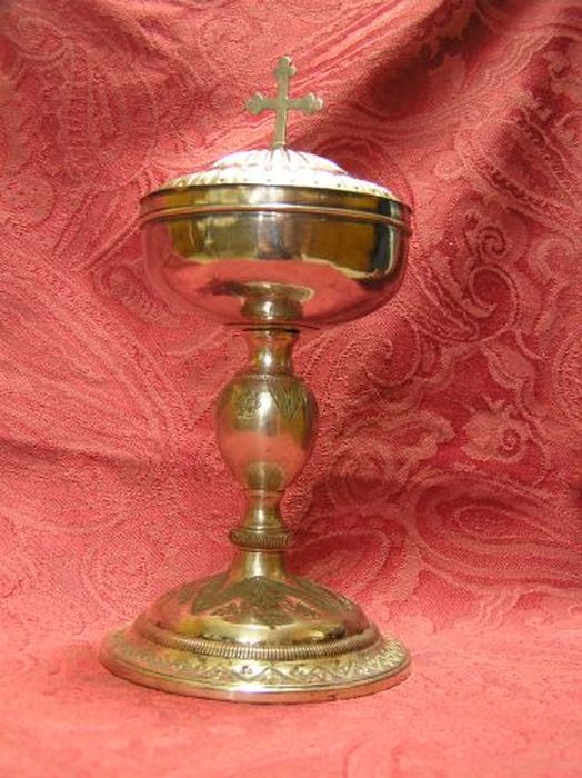 ciboire - © Ministère de la Culture (France), Conservation des antiquités et des objets d’art de l'Ariège – Tous droits réservés 