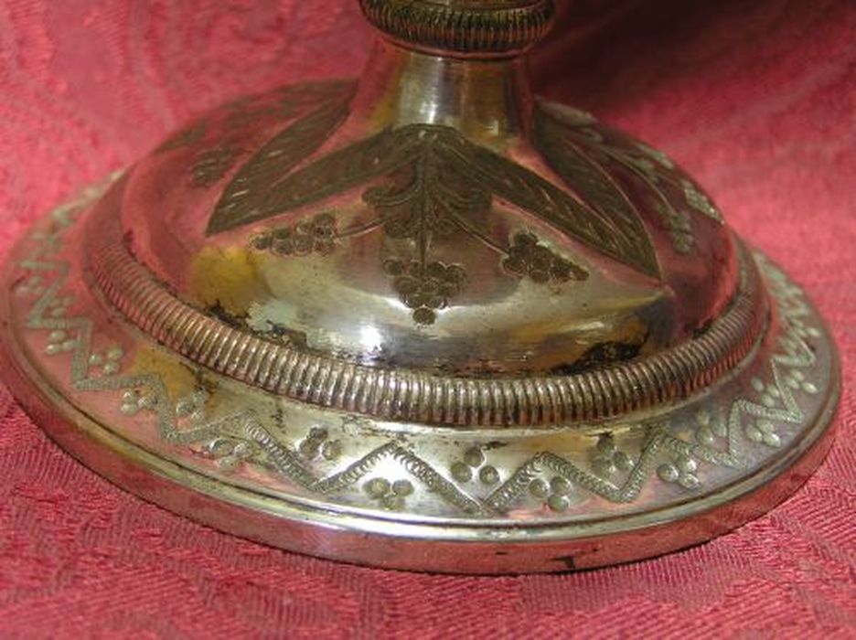 ciboire, détail - © Ministère de la Culture (France), Conservation des antiquités et des objets d’art de l'Ariège – Tous droits réservés 