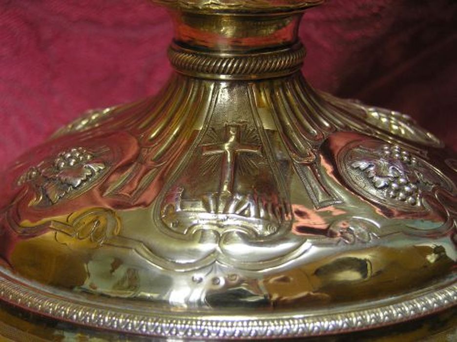 calice, détail - © Ministère de la Culture (France), Conservation des antiquités et des objets d’art de l'Ariège – Tous droits réservés 