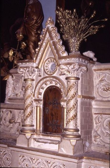 tabernacle - © Ministère de la Culture (France), Conservation des antiquités et des objets d’art de l'Ariège – Tous droits réservés 